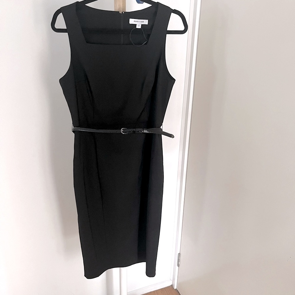 Black midi Dress - Picture 3 of 8